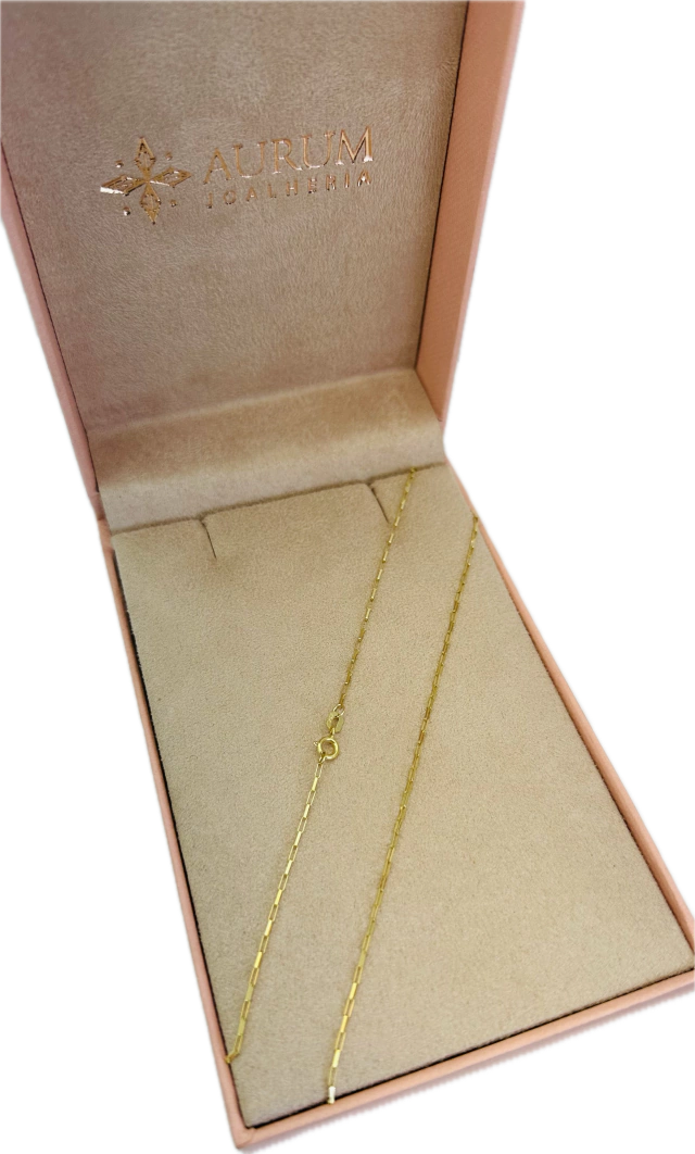 Corrente Cartier 60cm Em Ouro 18k Masculina